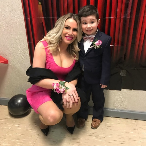 Hot pink Vineyard Vines cocktail dress - Picture 8 of 8